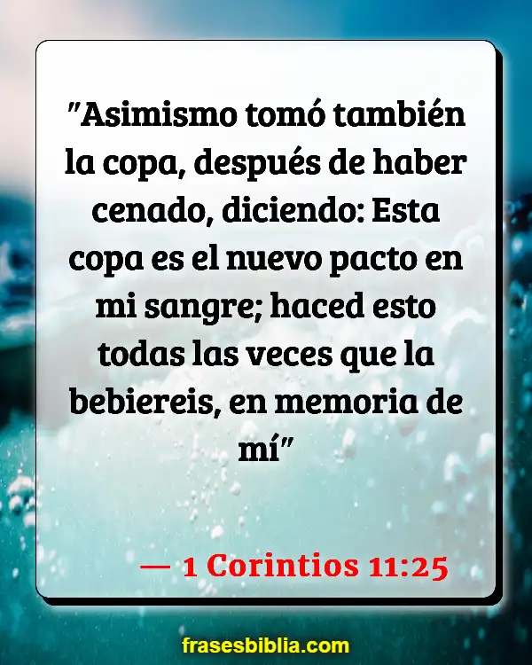 Versículos De La Biblia Última cena (1 Corintios 11:25)