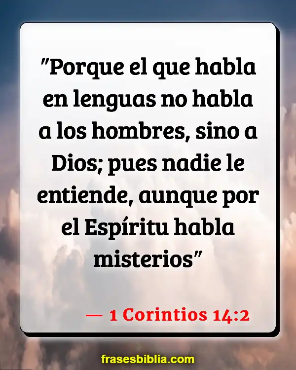 Versículos De La Biblia Cuerpo de mujer (1 Corintios 14:2)
