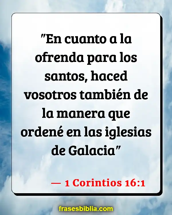 Versículos De La Biblia Cambiando de iglesias (1 Corintios 16:1)