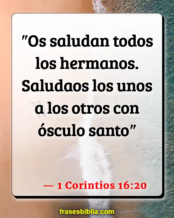 Versículos De La Biblia Besar (1 Corintios 16:20)