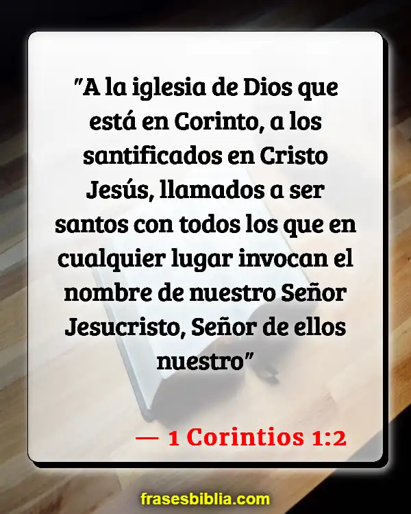 Versículos De La Biblia Jesús llamando (1 Corintios 1:2)