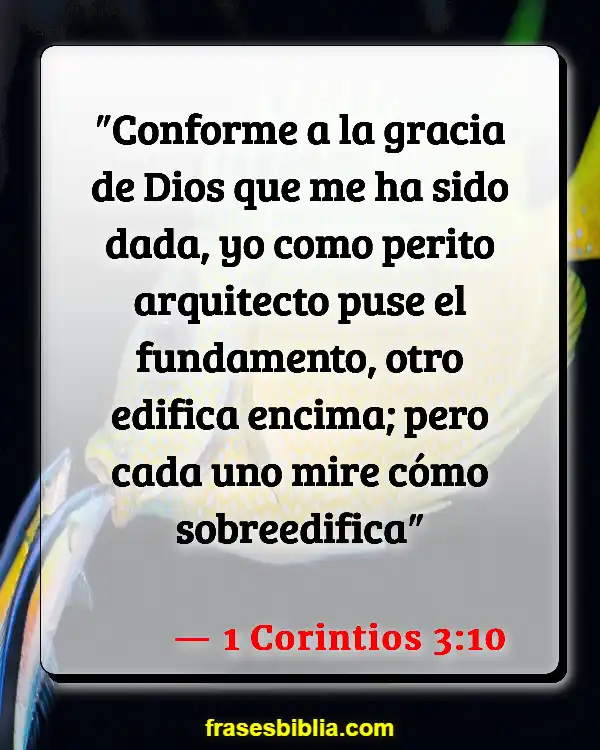 Versículos De La Biblia Atletas (1 Corintios 3:10)