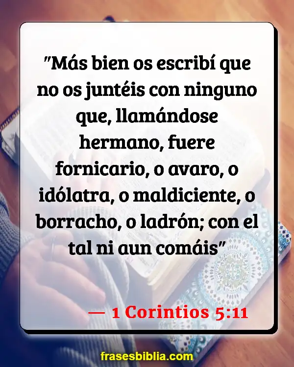 Versículos De La Biblia Hierba (1 Corintios 5:11)