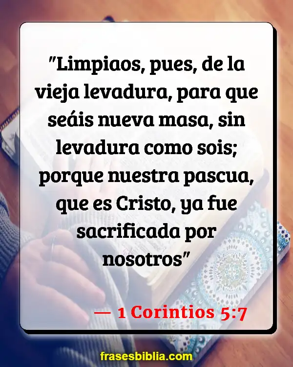 Versículos De La Biblia Levadura (1 Corintios 5:7)
