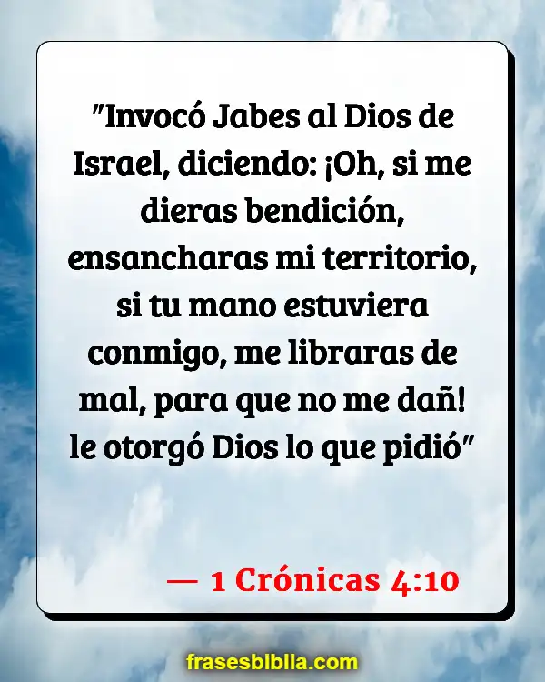 Versículos De La Biblia Hablando de dolor (1 Crónicas 4:10)