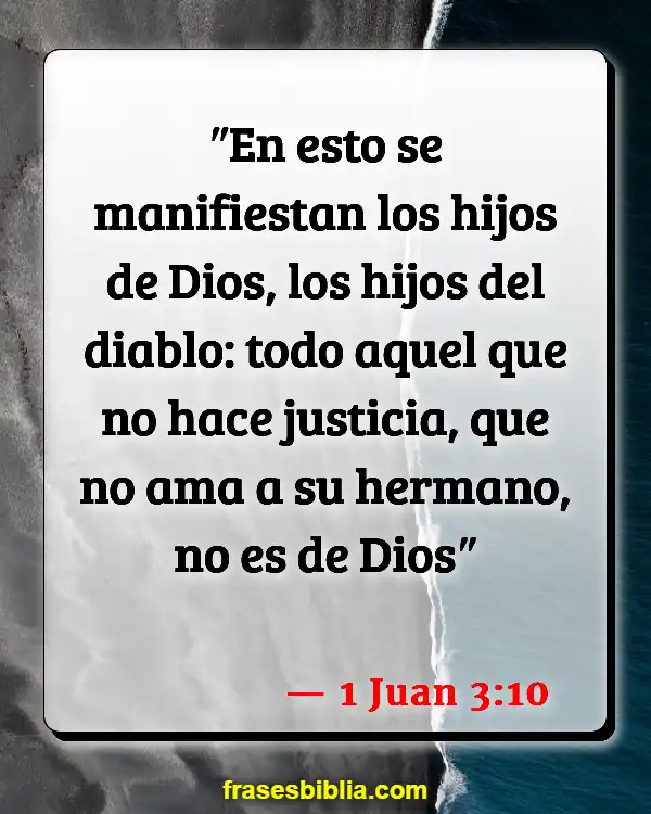 Versículos De La Biblia Amar a Dios (1 Juan 3:10)