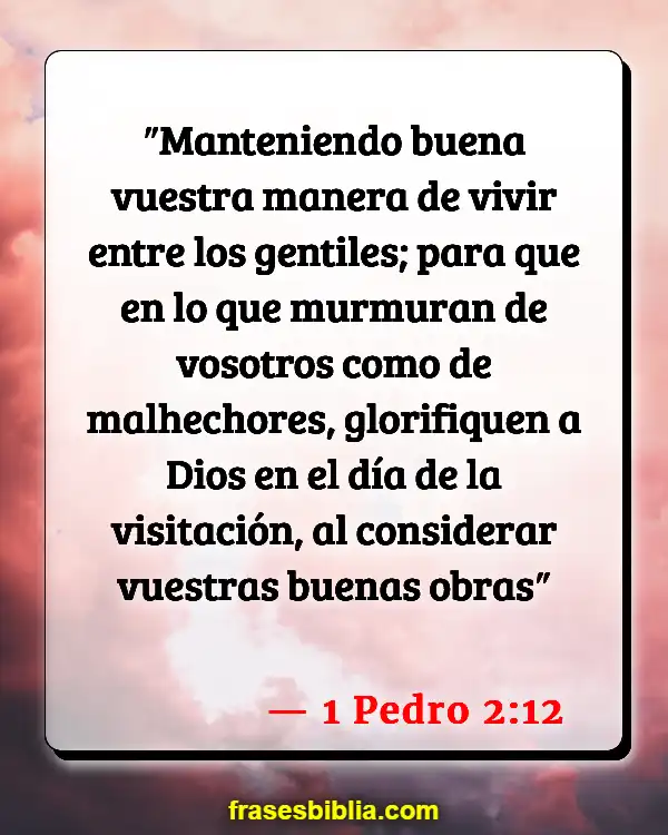 Versículos De La Biblia Convocación (1 Pedro 2:12)