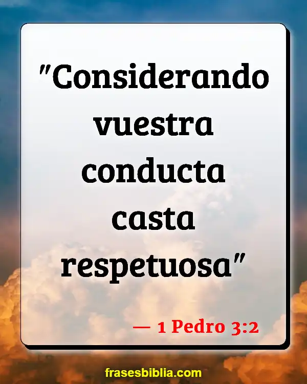Versículos De La Biblia Laboral (1 Pedro 3:2)