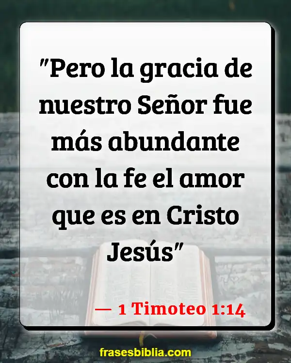 Versículos De La Biblia Intercambio (1 Timoteo 1:14)