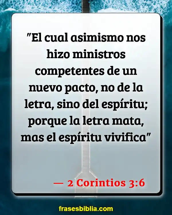 Versículos De La Biblia Llamando al ministerio (2 Corintios 3:6)