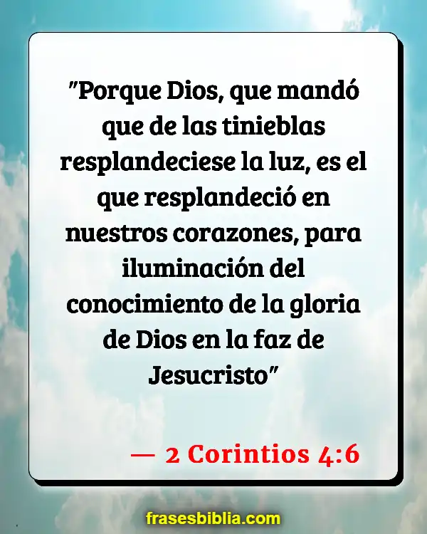 Versículos De La Biblia Amanecer (2 Corintios 4:6)