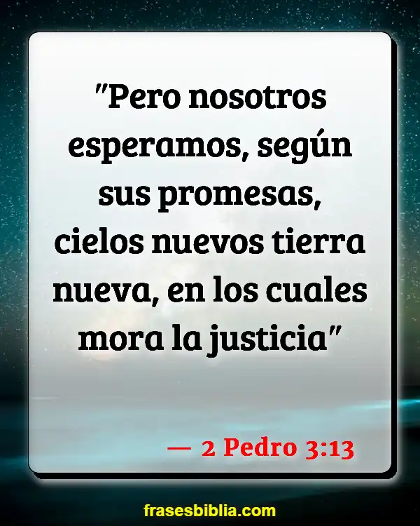 Versículos De La Biblia Reunión de marido y mujer en el cielo (2 Pedro 3:13)