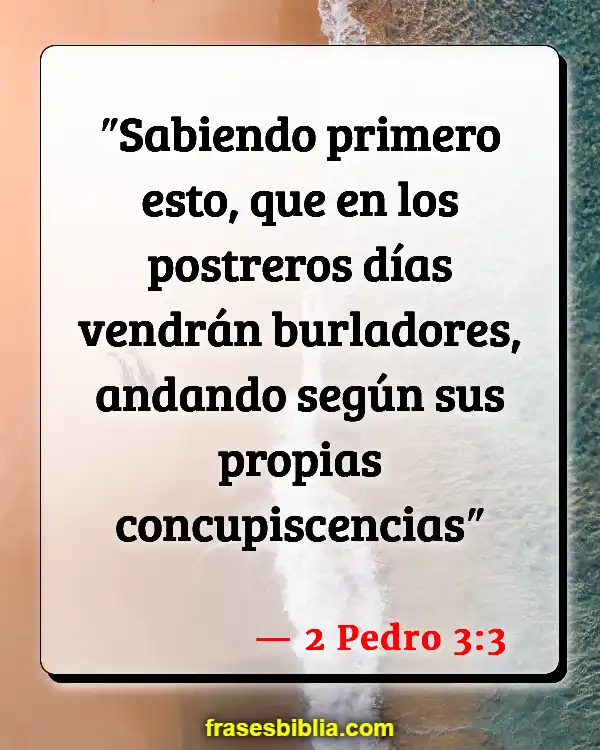 Versículos De La Biblia Lobo (2 Pedro 3:3)
