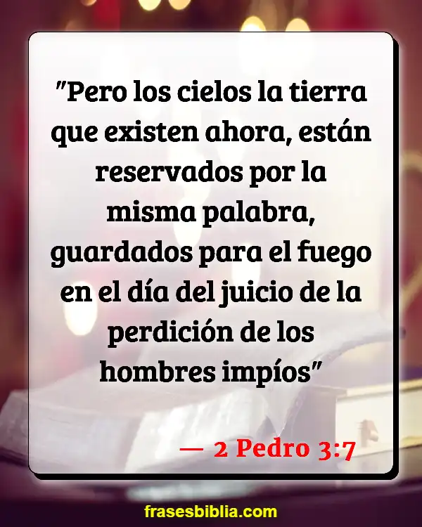 Versículos De La Biblia Investigación (2 Pedro 3:7)