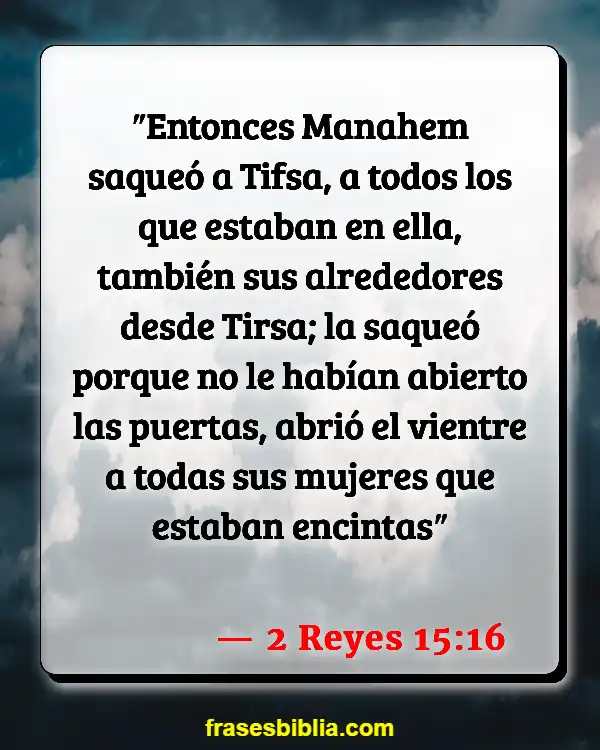 Versículos De La Biblia Aborto (2 Reyes 15:16)