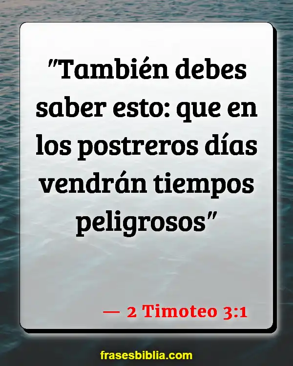 Versículos De La Biblia Noticias (2 Timoteo 3:1)