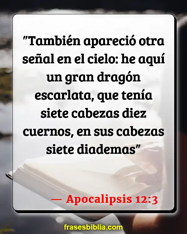 Versículos De La Biblia Hechicería (Apocalipsis 12:3)