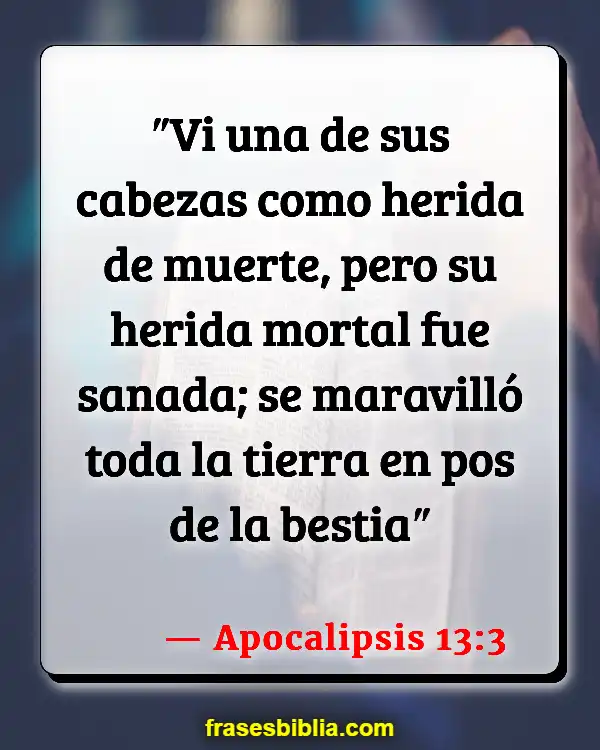 Versículos De La Biblia Heridas (Apocalipsis 13:3)