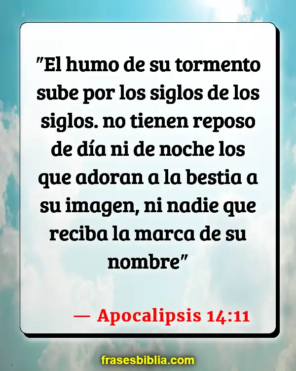 Versículos De La Biblia Bereanos (Apocalipsis 14:11)