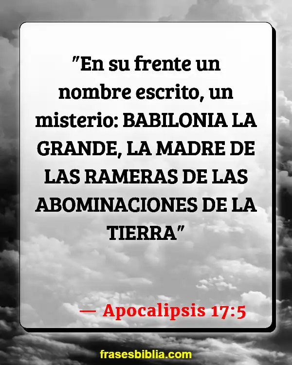 Versículos De La Biblia Puta (Apocalipsis 17:5)