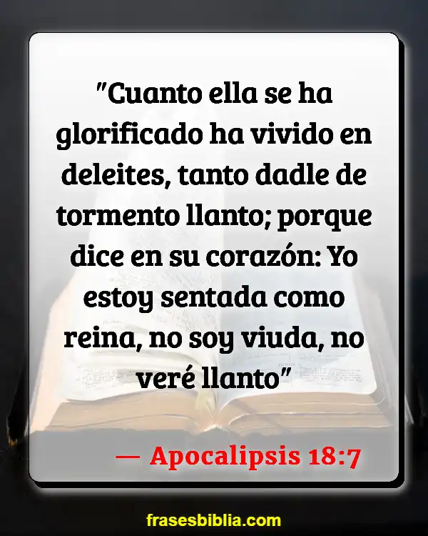 Versículos De La Biblia Puta (Apocalipsis 18:7)