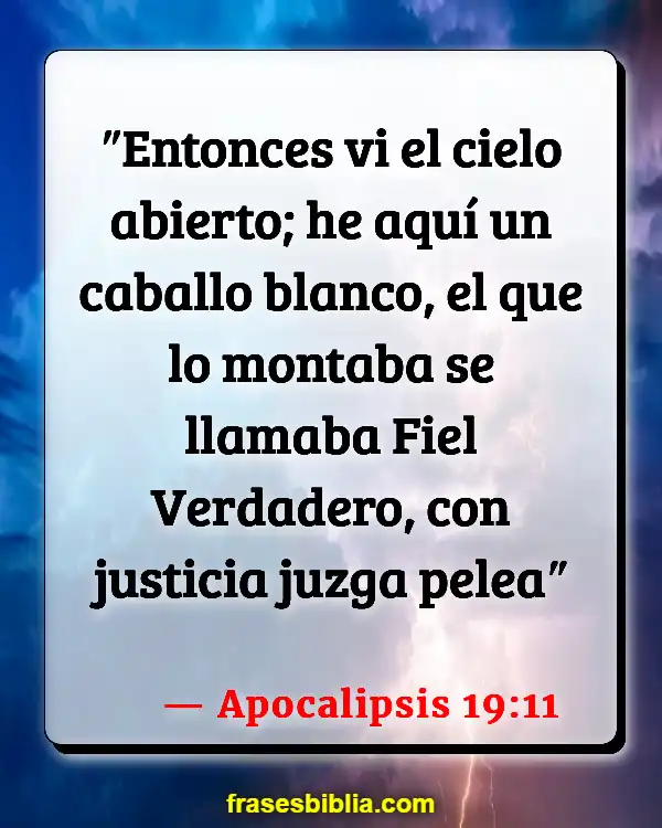 Versículos De La Biblia La Cena de las Bodas del Cordero (Apocalipsis 19:11)