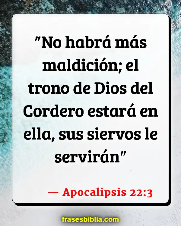 Versículos De La Biblia Adulación (Apocalipsis 22:3)
