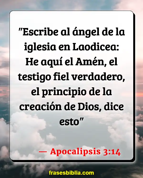 Versículos De La Biblia Bereanos (Apocalipsis 3:14)