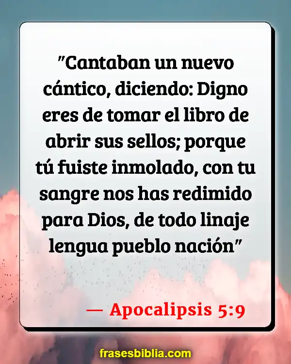 Versículos De La Biblia Nuestra misión (Apocalipsis 5:9)