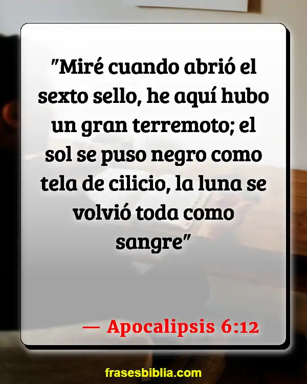 Versículos De La Biblia Cabello trenzado (Apocalipsis 6:12)