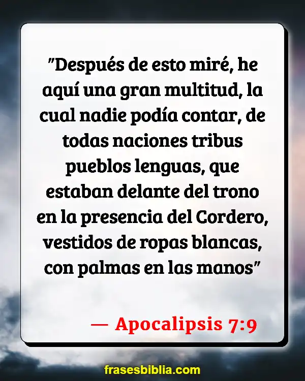 Versículos De La Biblia La Cena de las Bodas del Cordero (Apocalipsis 7:9)