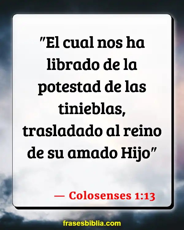 Versículos De La Biblia Ovnis (Colosenses 1:13)
