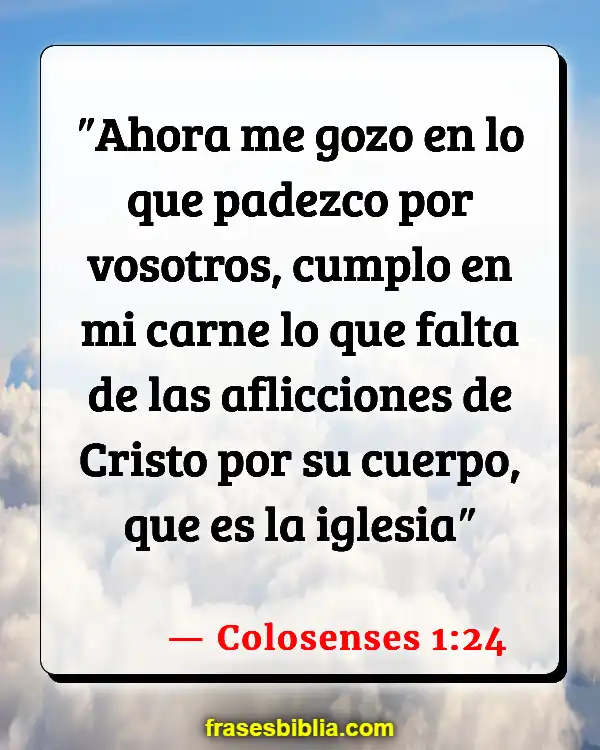Versículos De La Biblia Celo (Colosenses 1:24)