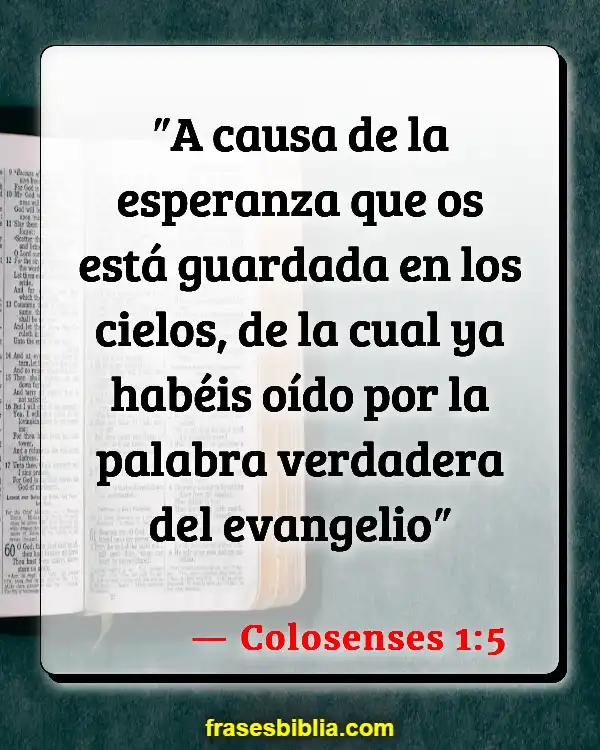 Versículos De La Biblia Intercambio (Colosenses 1:5)