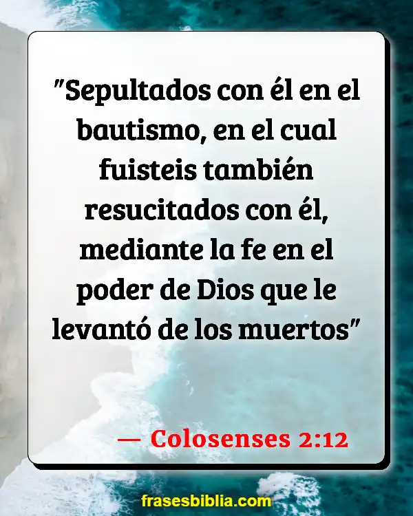 Versículos De La Biblia ¿Quién soy yo en Cristo? (Colosenses 2:12)