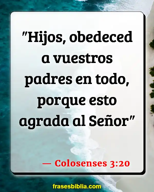 Versículos De La Biblia Niños descarriados (Colosenses 3:20)