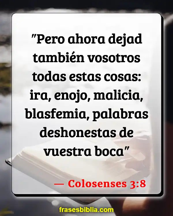 Versículos De La Biblia Sus palabras (Colosenses 3:8)