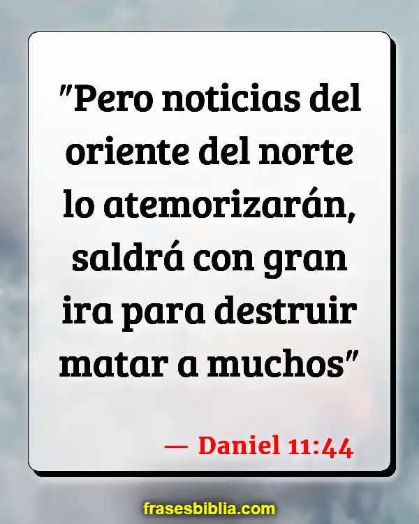 Versículos De La Biblia Noticias (Daniel 11:44)
