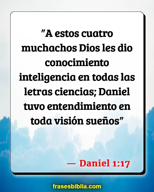 Versículos De La Biblia Censura (Daniel 1:17)