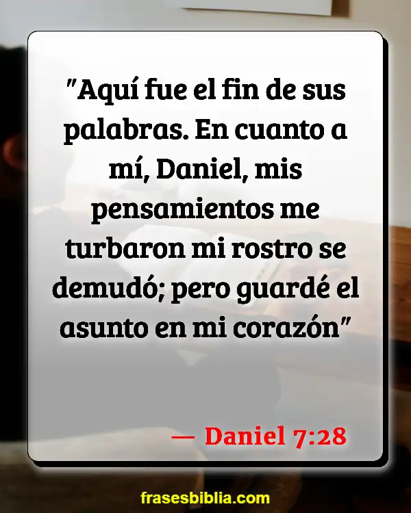 Versículos De La Biblia Trucos (Daniel 7:28)