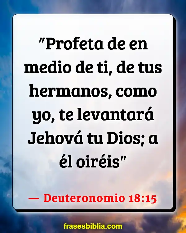 Versículos De La Biblia Quedarse fuera hasta altas horas de la noche (Deuteronomio 18:15)