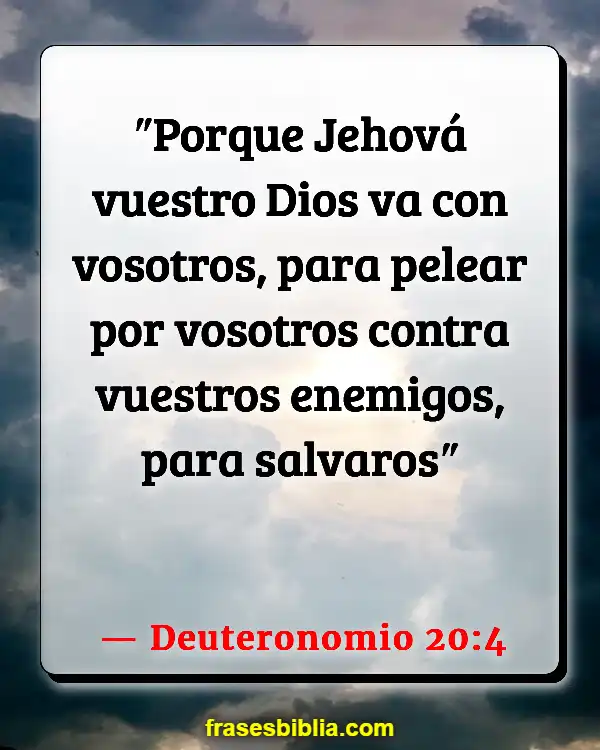 Versículos De La Biblia Fortalezas (Deuteronomio 20:4)