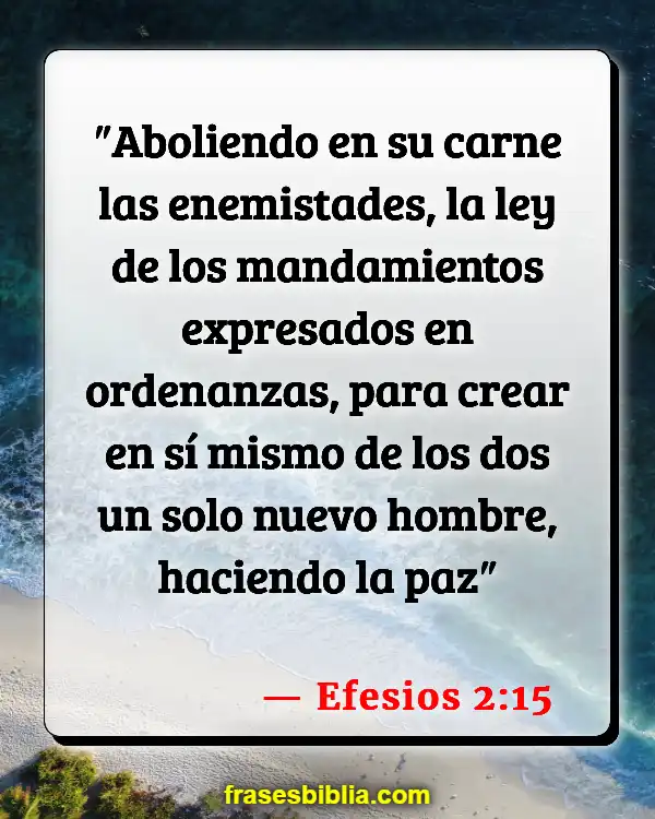 Versículos De La Biblia Bernabé (Efesios 2:15)