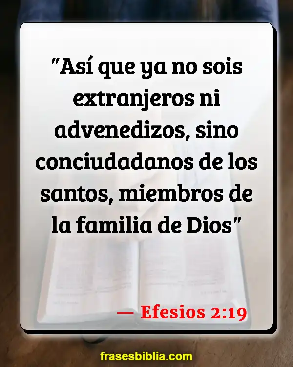 Versículos De La Biblia ¿Qué es la iglesia? (Efesios 2:19)