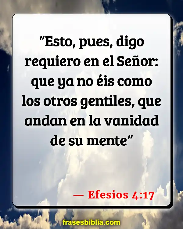 Versículos De La Biblia Controlar nuestras emociones (Efesios 4:17)