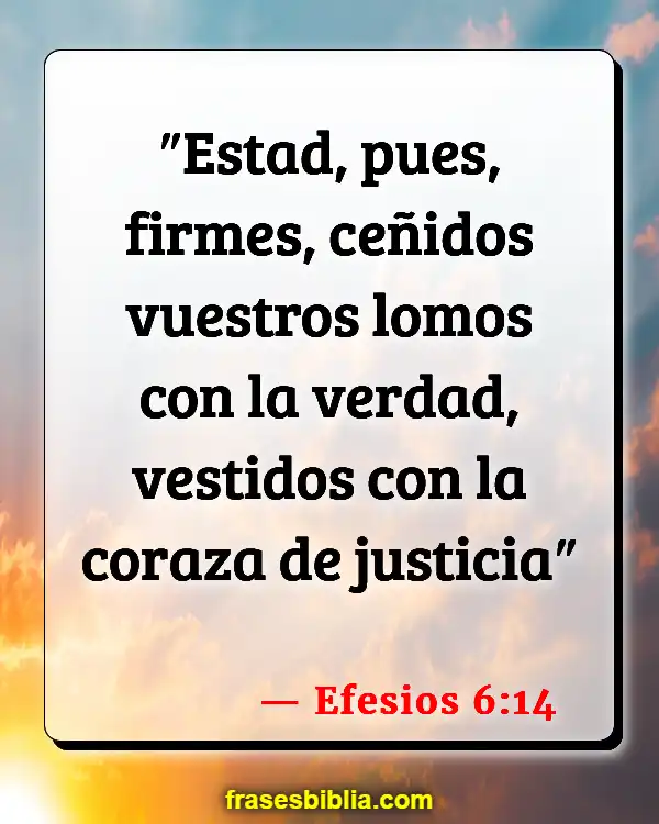 Versículos De La Biblia Verdad absoluta (Efesios 6:14)