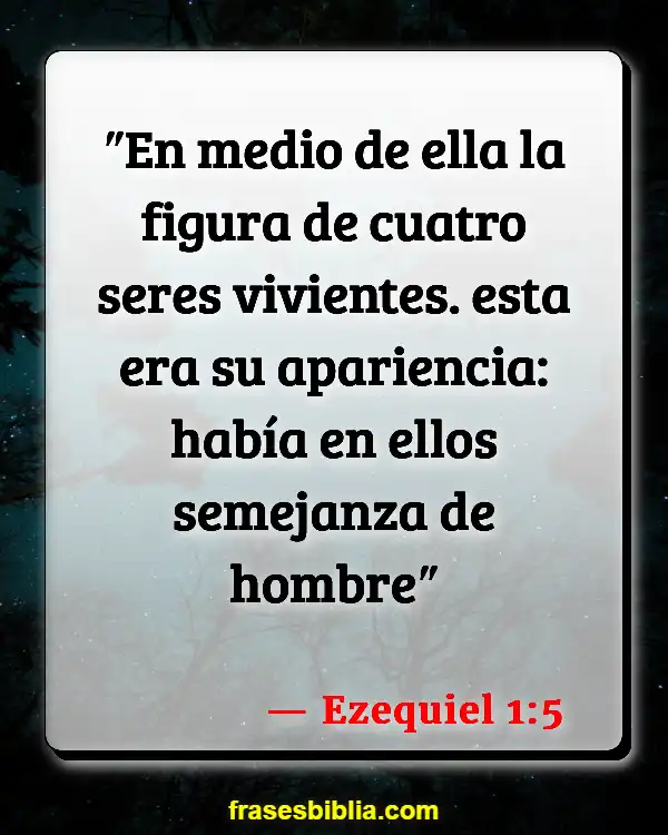 Versículos De La Biblia Nuestra apariencia (Ezequiel 1:5)
