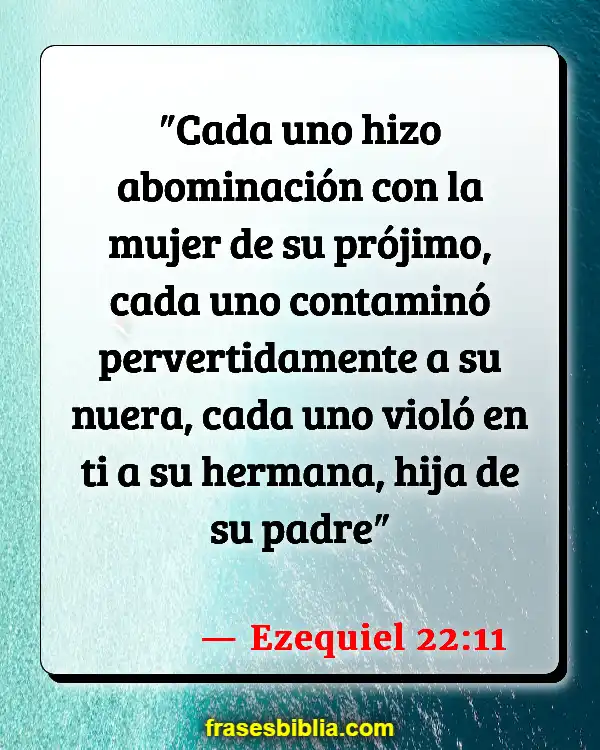 Versículos De La Biblia Abominación (Ezequiel 22:11)