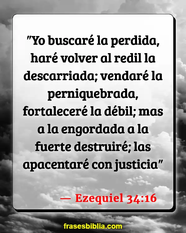 Versículos De La Biblia Pérdida de peso (Ezequiel 34:16)