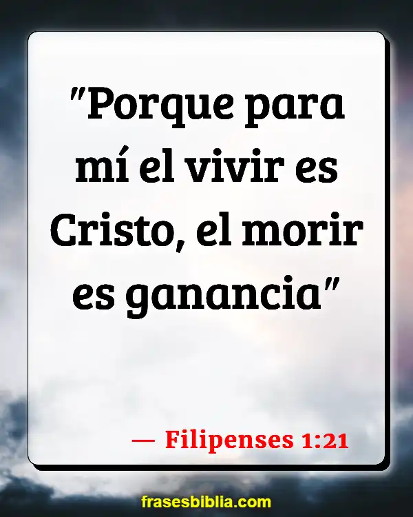 Versículos De La Biblia Su vida (Filipenses 1:21)